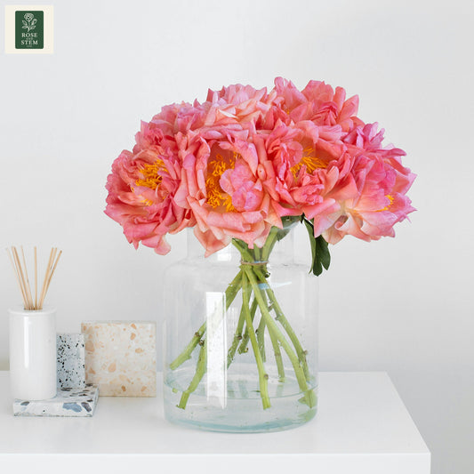 Coral Peonies